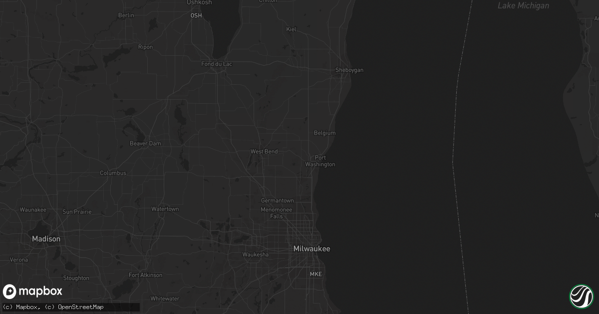 Hail map in Brick, NJ on July 29, 2011
