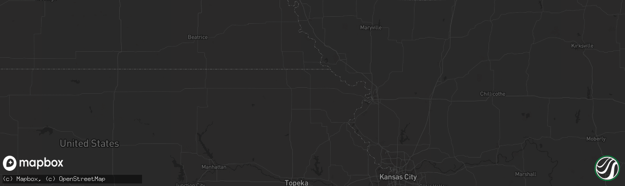 Hail map in Mountain Grove, MO on July 29, 2012