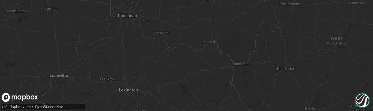 Hail map in Clinton, MD on July 29, 2023