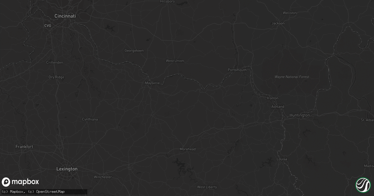 Hail map in Woodlawn, IL on July 29, 2023