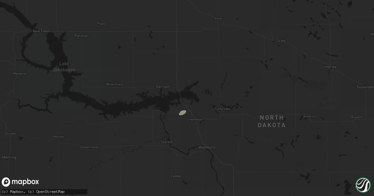 Hail map in Coleharbor, ND on July 29, 2026