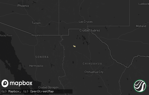 Hail map preview on 07-29-2026