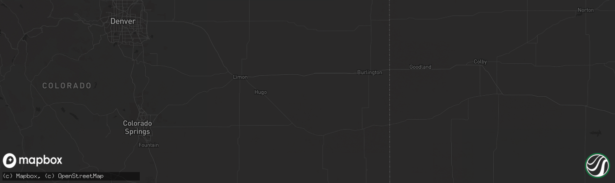 Hail map in Bard, NM on July 30, 2017