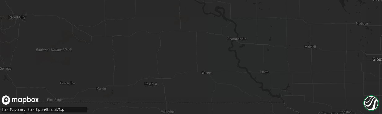 Hail map in Fairfield, NE on July 30, 2023