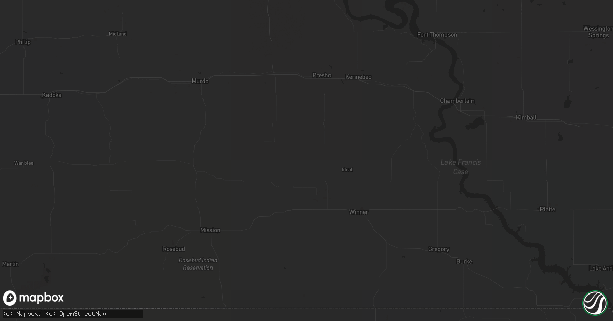 Hail map in New Leipzig, ND on July 30, 2023