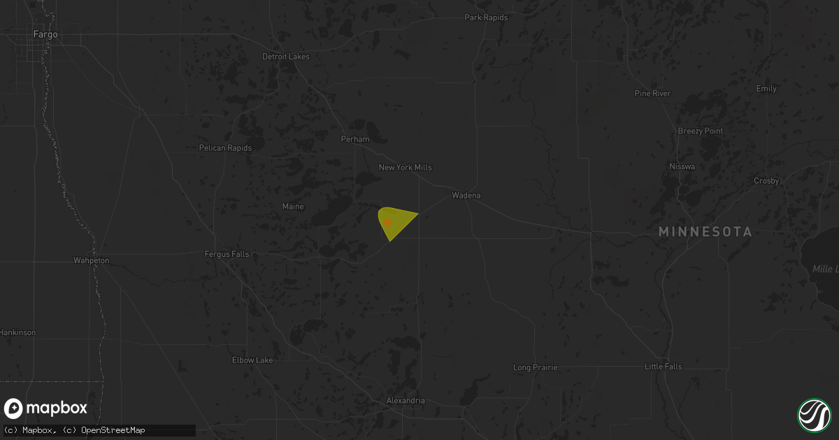 Hail map in Deer Creek, MN on July 30, 2024