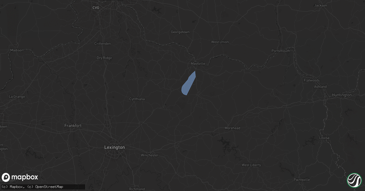 Hail map in Ewing, KY on July 30, 2024