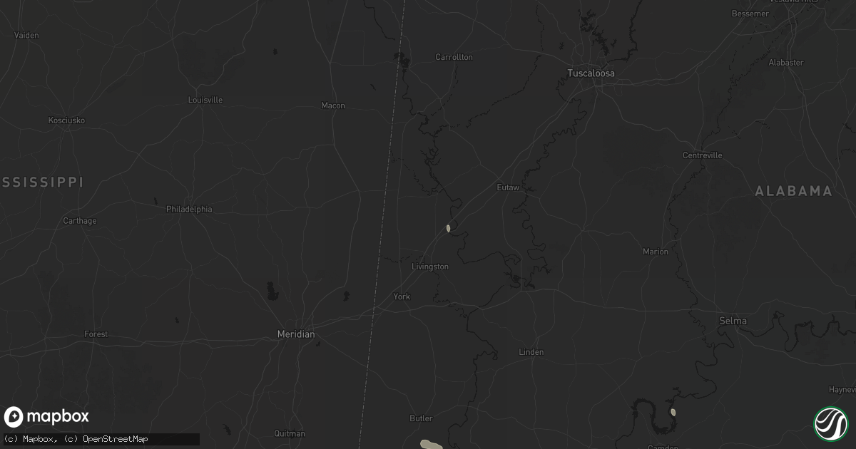 Hail map in Epes, AL on July 30, 2026