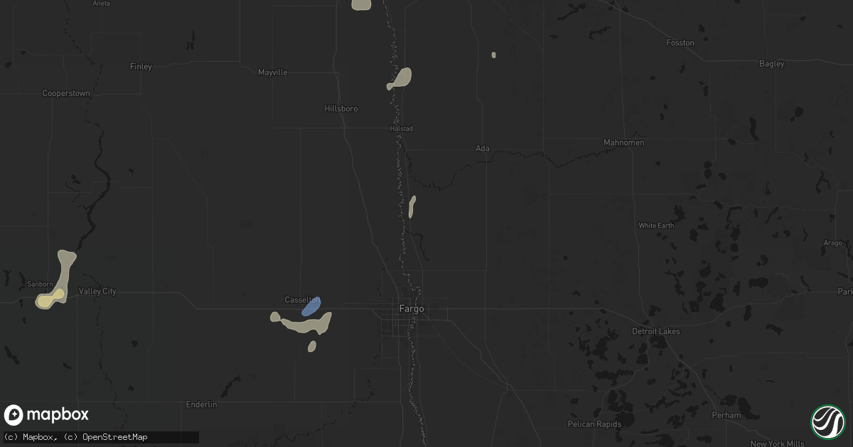 Hail map in Georgetown, MN on July 30, 2026
