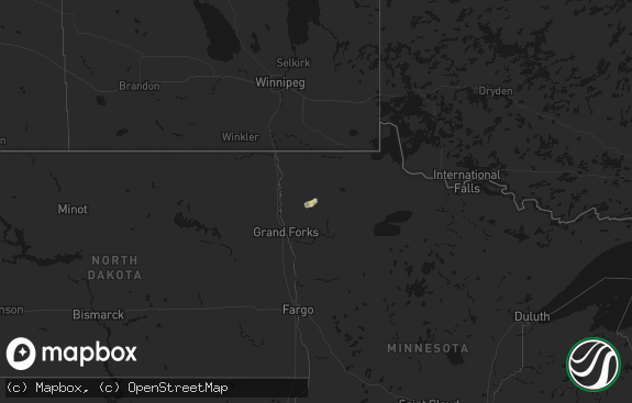 Hail map preview on 07-30-2026