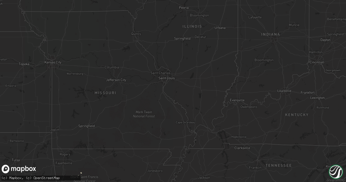 Hail map in Michigan on July 31, 2011