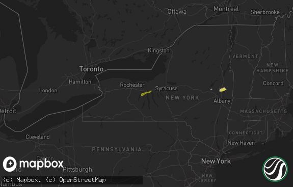 Hail map preview on 07-31-2014