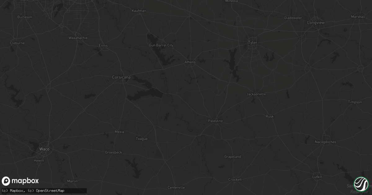 Hail map in Ocala, FL on July 31, 2023