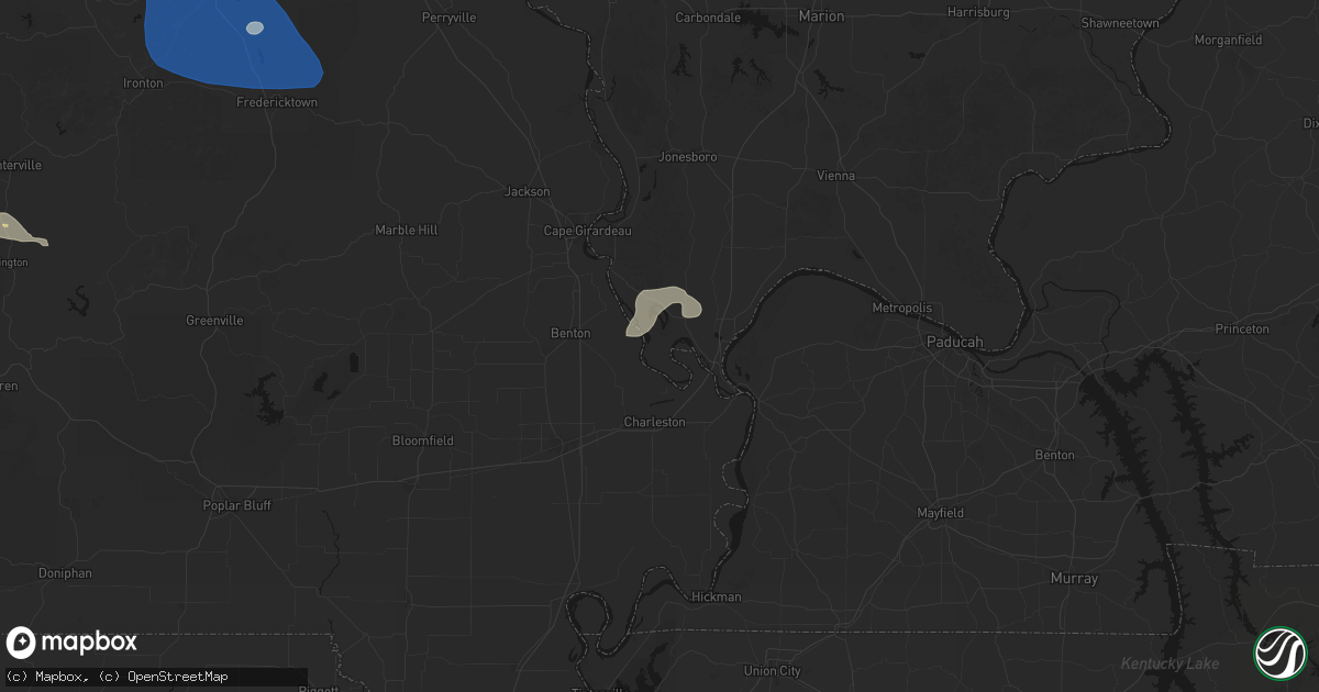 Hail map in Miller City, IL on July 31, 2026