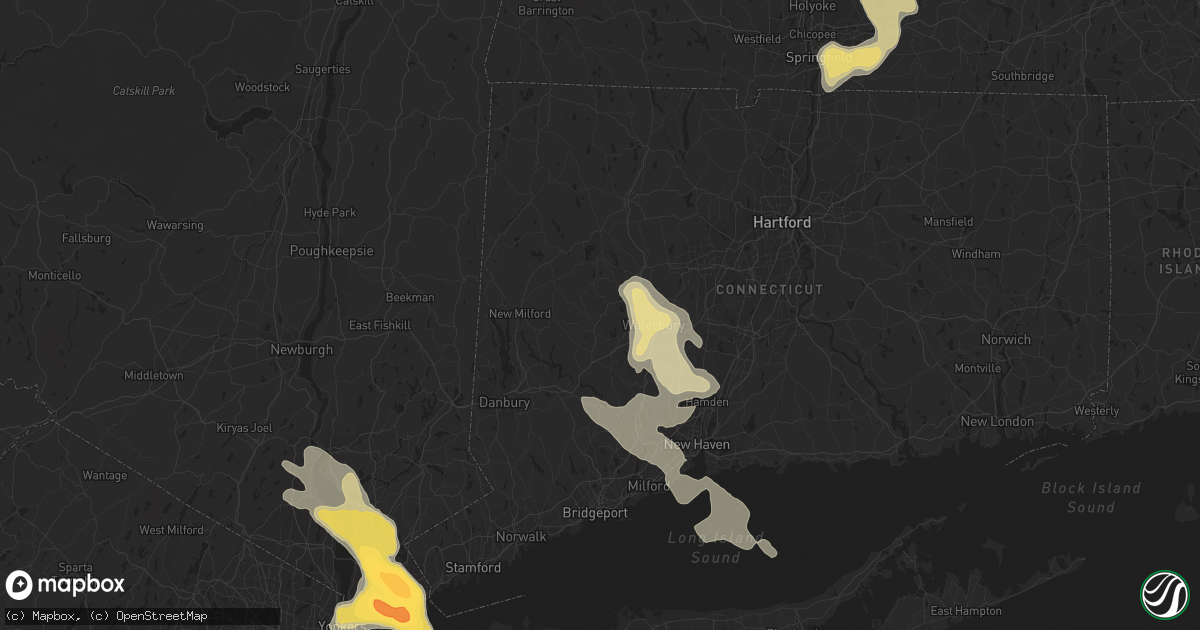 Hail map in Franklin Square, NY on August 1, 2011