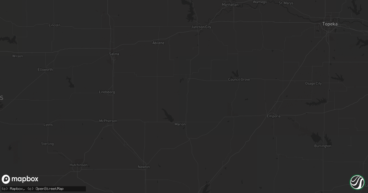 Hail map in Belgrade, MT on August 1, 2013