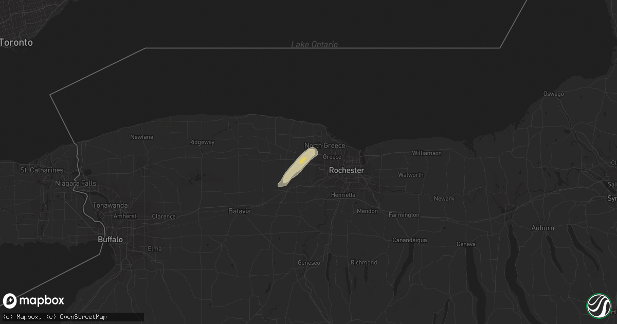 Hail map in Spencerport, NY on August 1, 2017