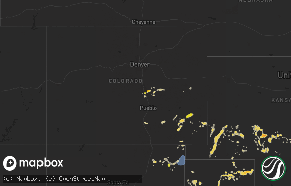 Hail map preview on 08-01-2024