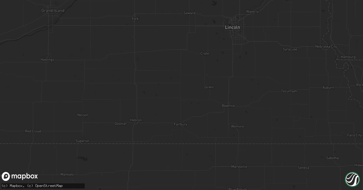 Hail map in Mountain Grove, MO on August 2, 2013