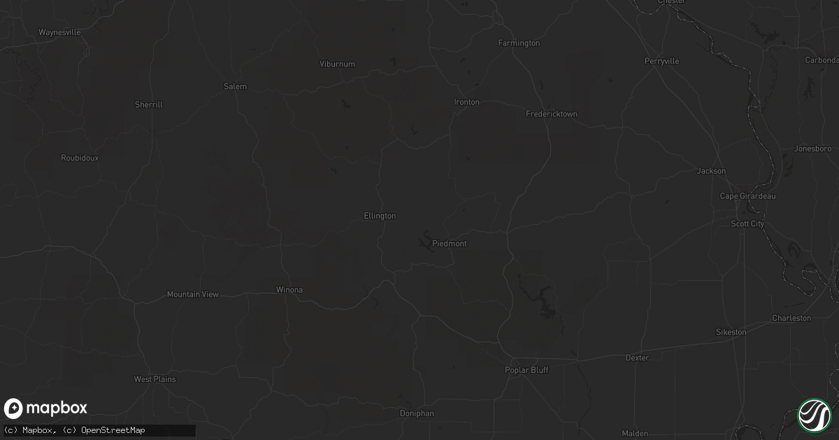 Hail map in Eau Claire, WI on August 2, 2022