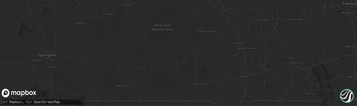 Hail map in Eden Prairie, MN on August 2, 2022