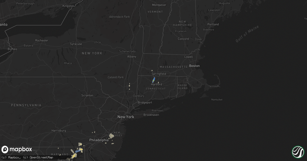 Hail map on August 2, 2024