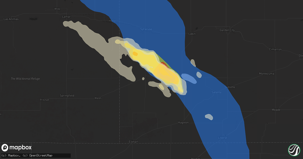 Hail map in Johnson, KS on August 2, 2025