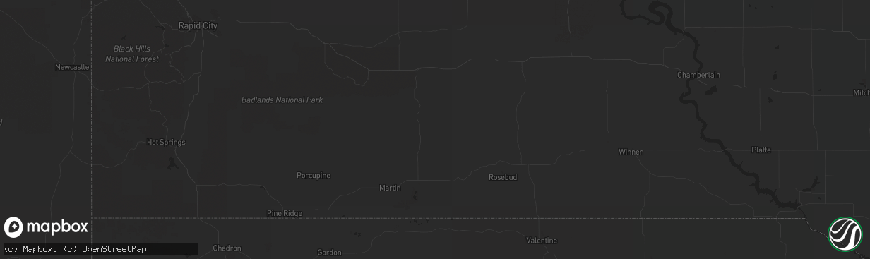 Hail map in Colville, WA on August 3, 2021