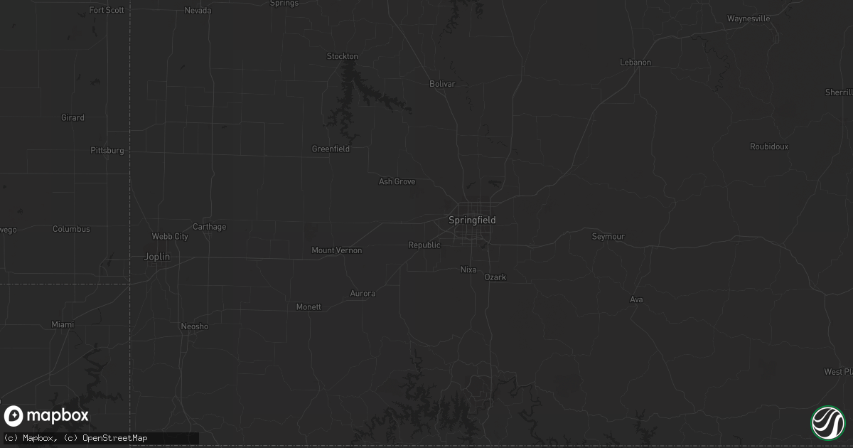 Hail map in Columbus, MS on August 3, 2023