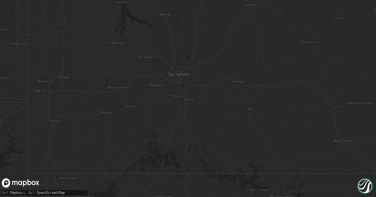 Hail map in Green Bay, WI on August 3, 2023