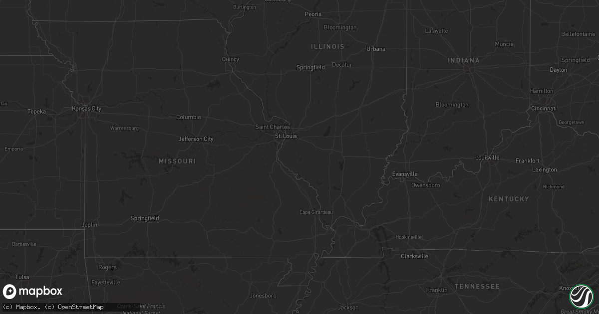 Hail map in Montana on August 3, 2023