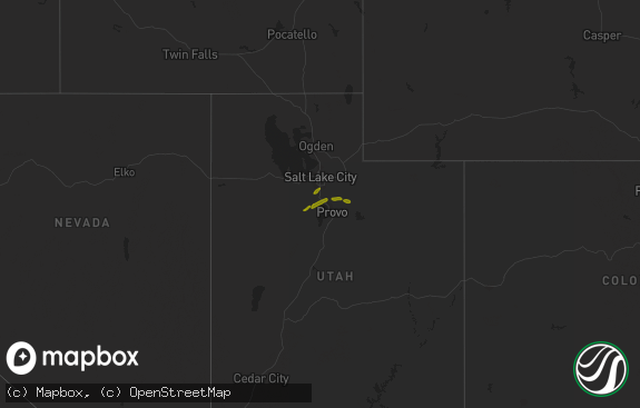 Hail map preview on 08-04-2010