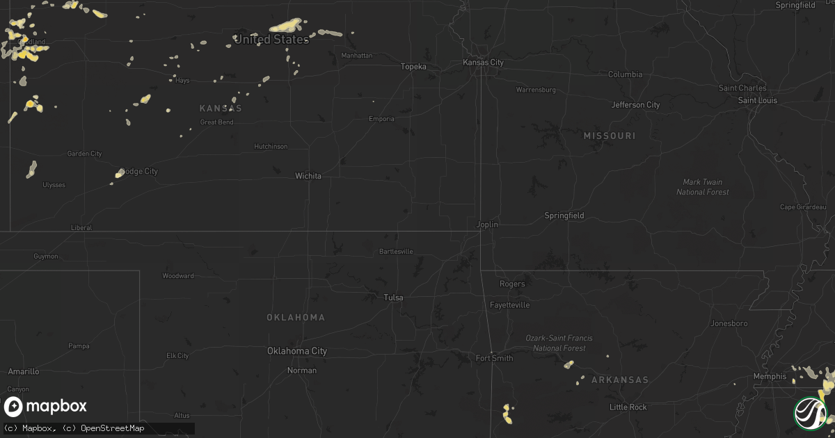 Hail map in Nebraska on August 4, 2011