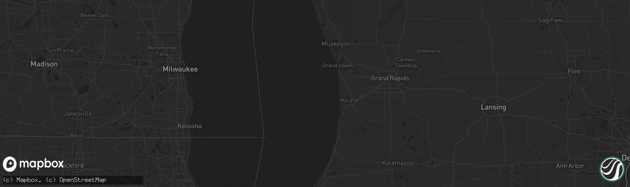 Hail map in Cedar Rapids, IA on August 4, 2013