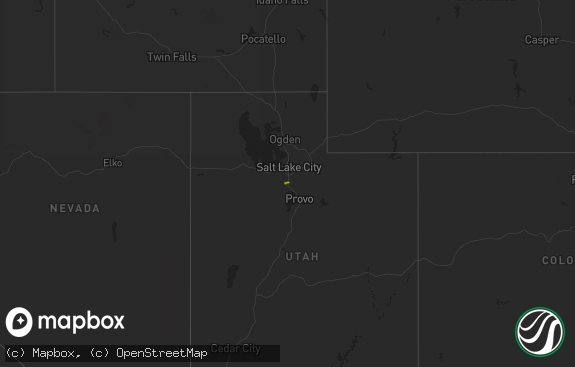 Hail map preview on 08-05-2016