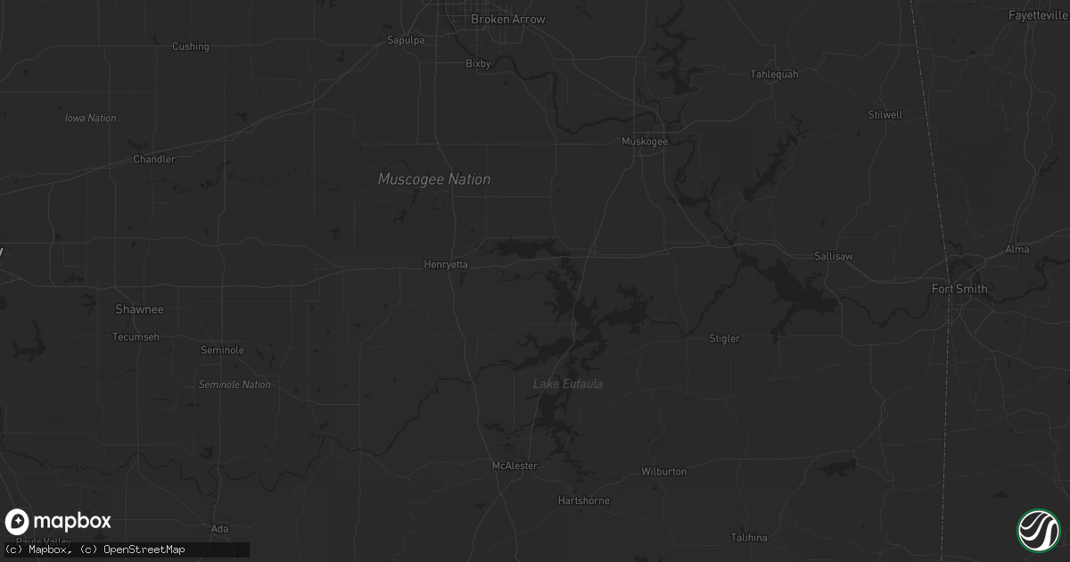 Hail map in Little Rock, AR on August 5, 2023