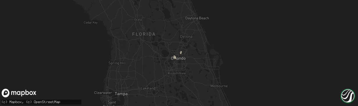 Hail map in Maitland, FL on August 5, 2025