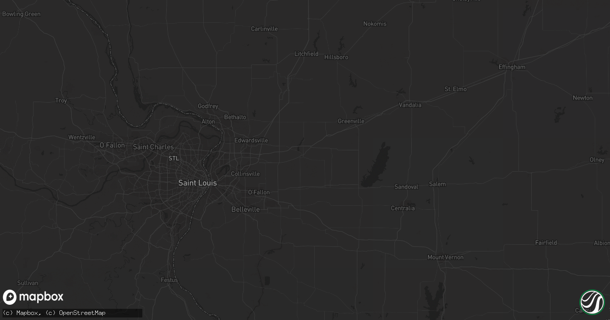 Hail map in Omaha, NE on August 6, 2011