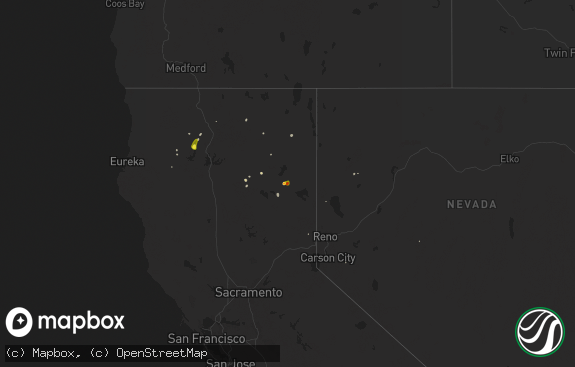 Hail map preview on 08-06-2017