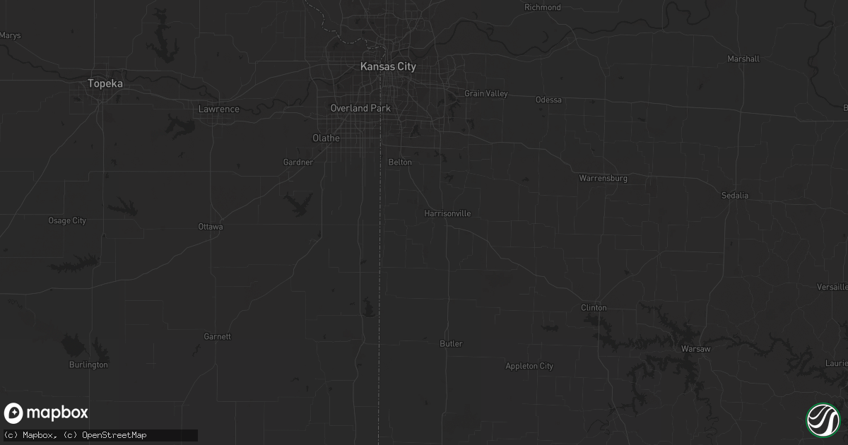 Hail map in Lithonia, GA on August 6, 2022