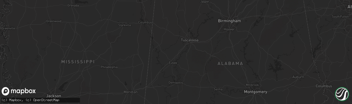 Hail map in Crossett, AR on August 8, 2023