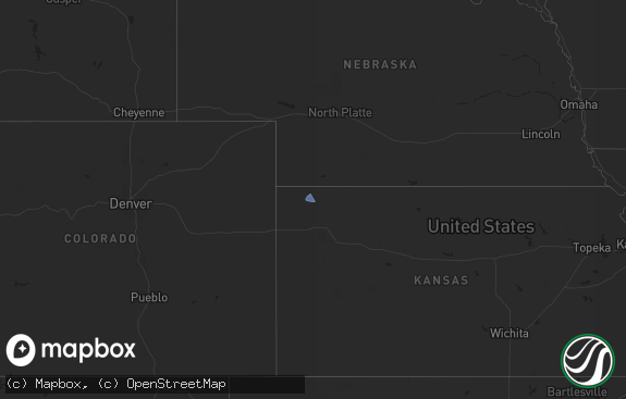 Hail map preview on 08-08-2025