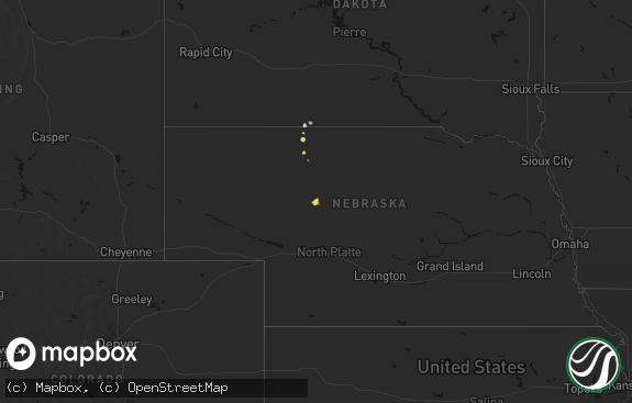 Hail map preview on 08-08-2026