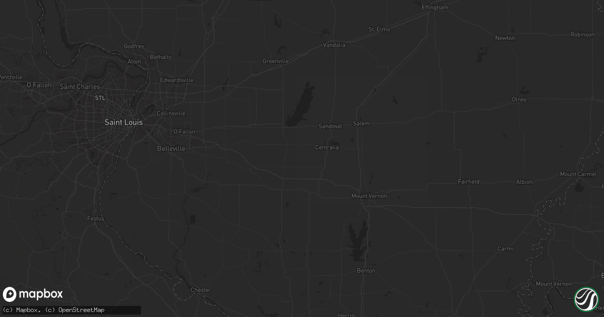 Hail map in Independence, OH on August 9, 2011