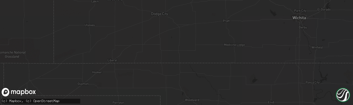 Hail map in Broken Bow, NE on August 9, 2013