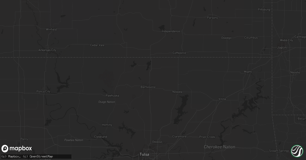 Hail map in Gilmore, AR on August 9, 2023