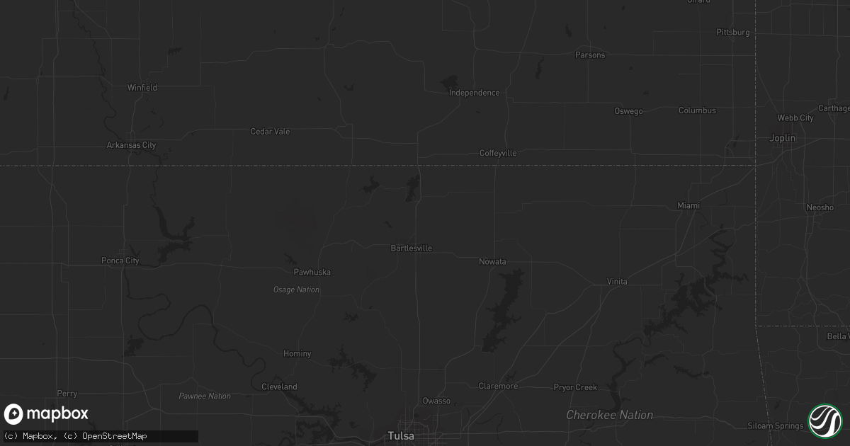 Hail map in Walls, MS on August 9, 2023