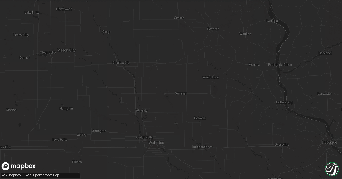 Hail map in Briggsdale, CO on August 10, 2023