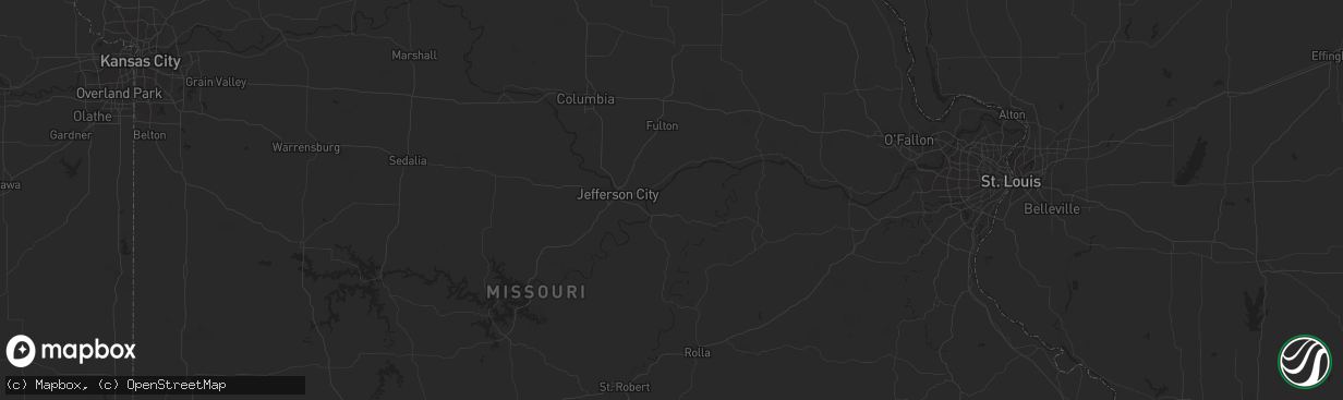 Hail map in Galeton, CO on August 10, 2023