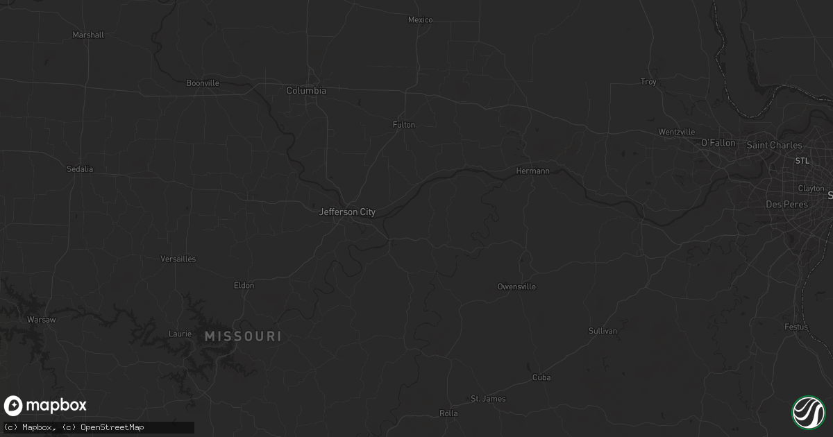 Hail map in Supply, NC on August 10, 2023